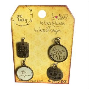 NWT Bead Landing Inspirational Collection Jewelry Making Necklace Charm Pendant